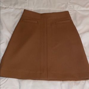 Brown Fall Skirt h&m